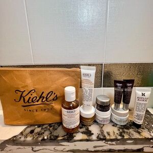 Kiehl’s Beauty Bag Bundle - 10 Items Total